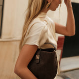 Sigilli Escape bucket bag - Chocolate
