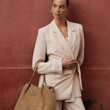 Ooxi Escape Tote - Straw Yellow