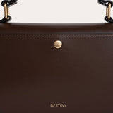 Jovi Wristlet Bag - Chocolate Brown