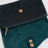 Porte-monnaie Bestini - Bleu Vert