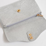 Porte-monnaie Bestini - Blanc Argent