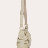 Pleated Rhinestone - Gold Yellow