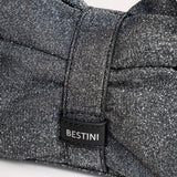 Folded Rhinestone - Black