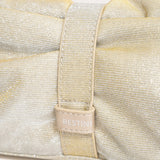 Pleated Rhinestone - Gold Yellow