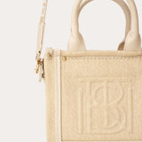 Harmini mini tote bag - Glitter canvas