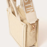 Harmini mini tote bag - Glitter canvas