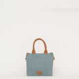 Mini cabas Harmini - Jean et Cognac