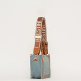 Mini cabas Harmini - Jean et Cognac