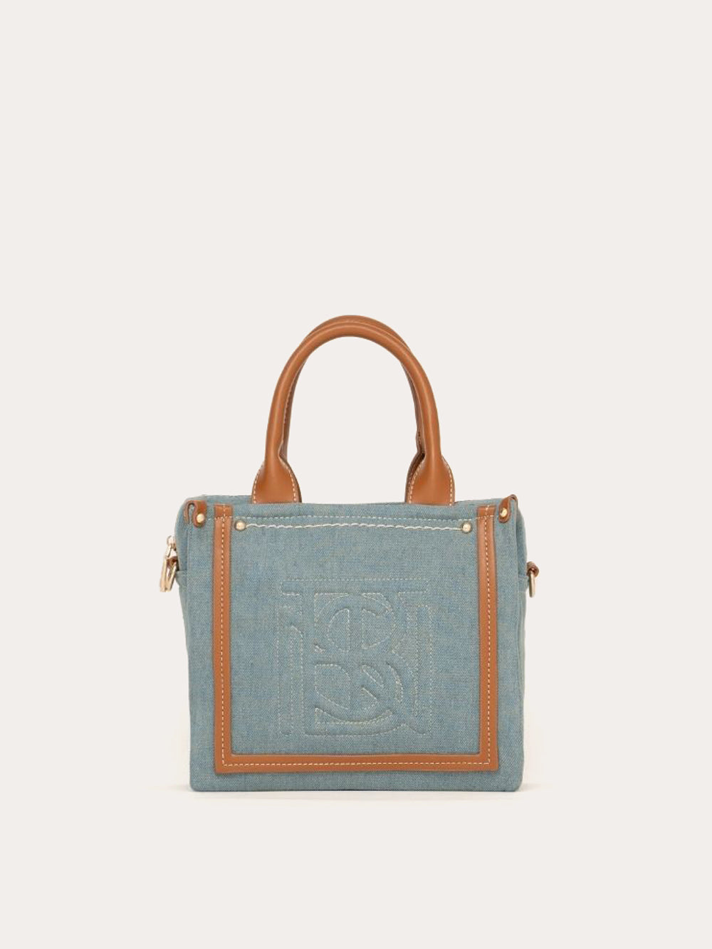 Bestini Mini cabas Harmini - Jean et Cognac bestini paris – BESTINI