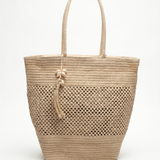 Panier coquillage - Beige