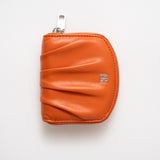 Porte monnaie Babi pli - Orange papaye