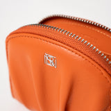 Porte monnaie Babi pli - Orange papaye