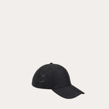 Water-Repellent Nylon Cap - Black