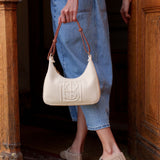 Sac Berri - Coton ecru et Tan