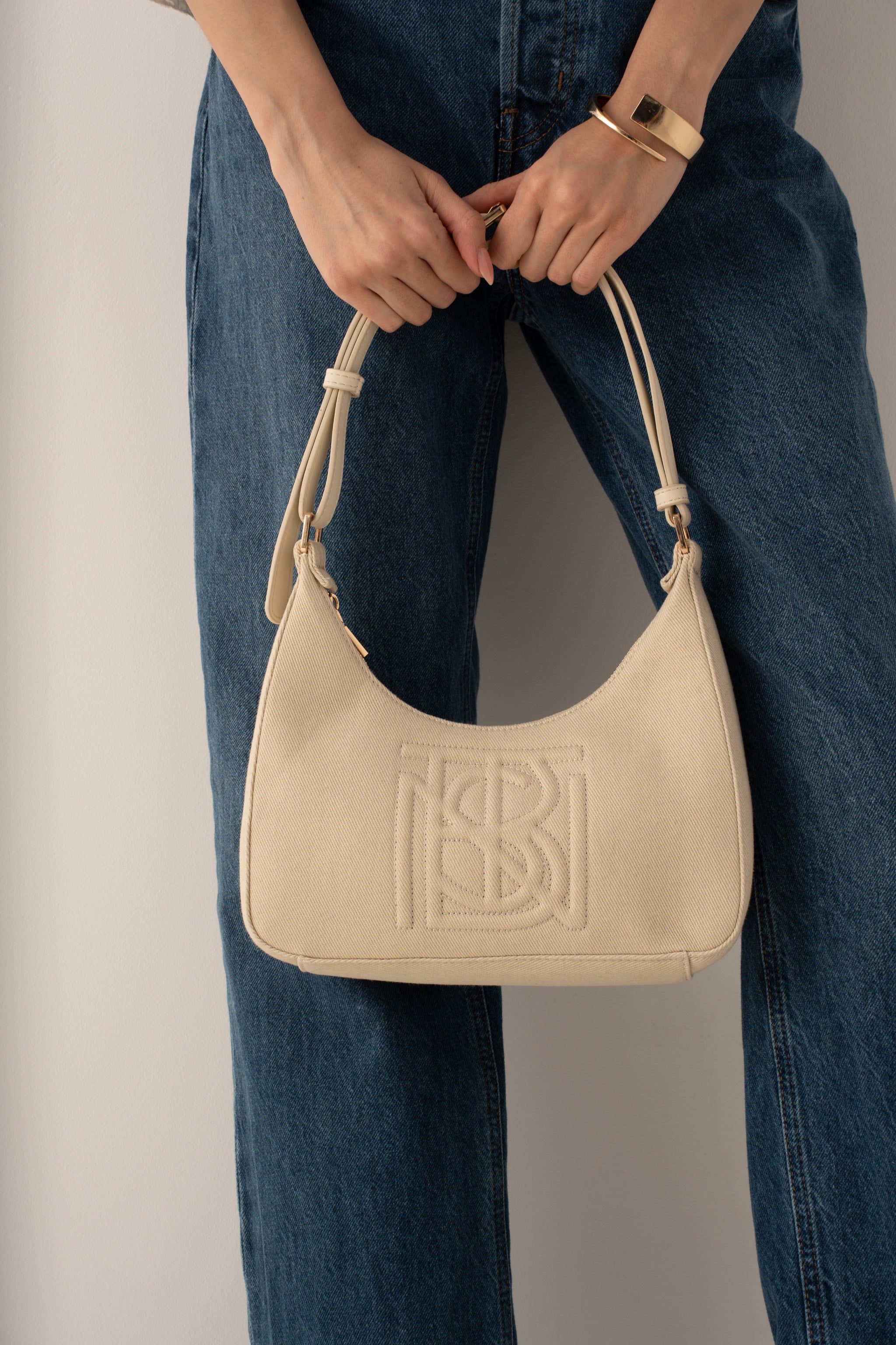 Bestini Sac Berri - Denim et Noir Bestini Paris – BESTINI